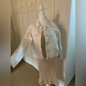 White Denim Jacket